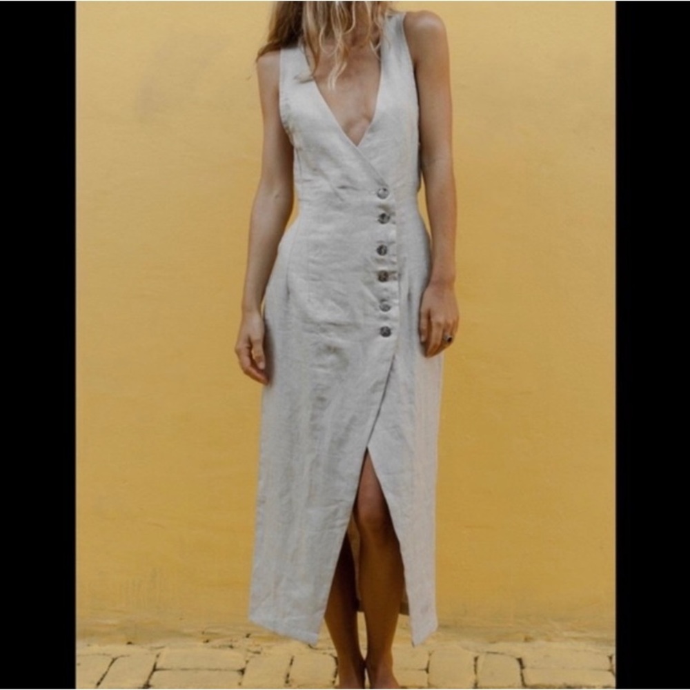 NWT posse linen dress
